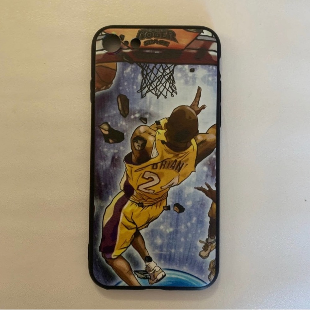 Iphone case with Kobe Bryant